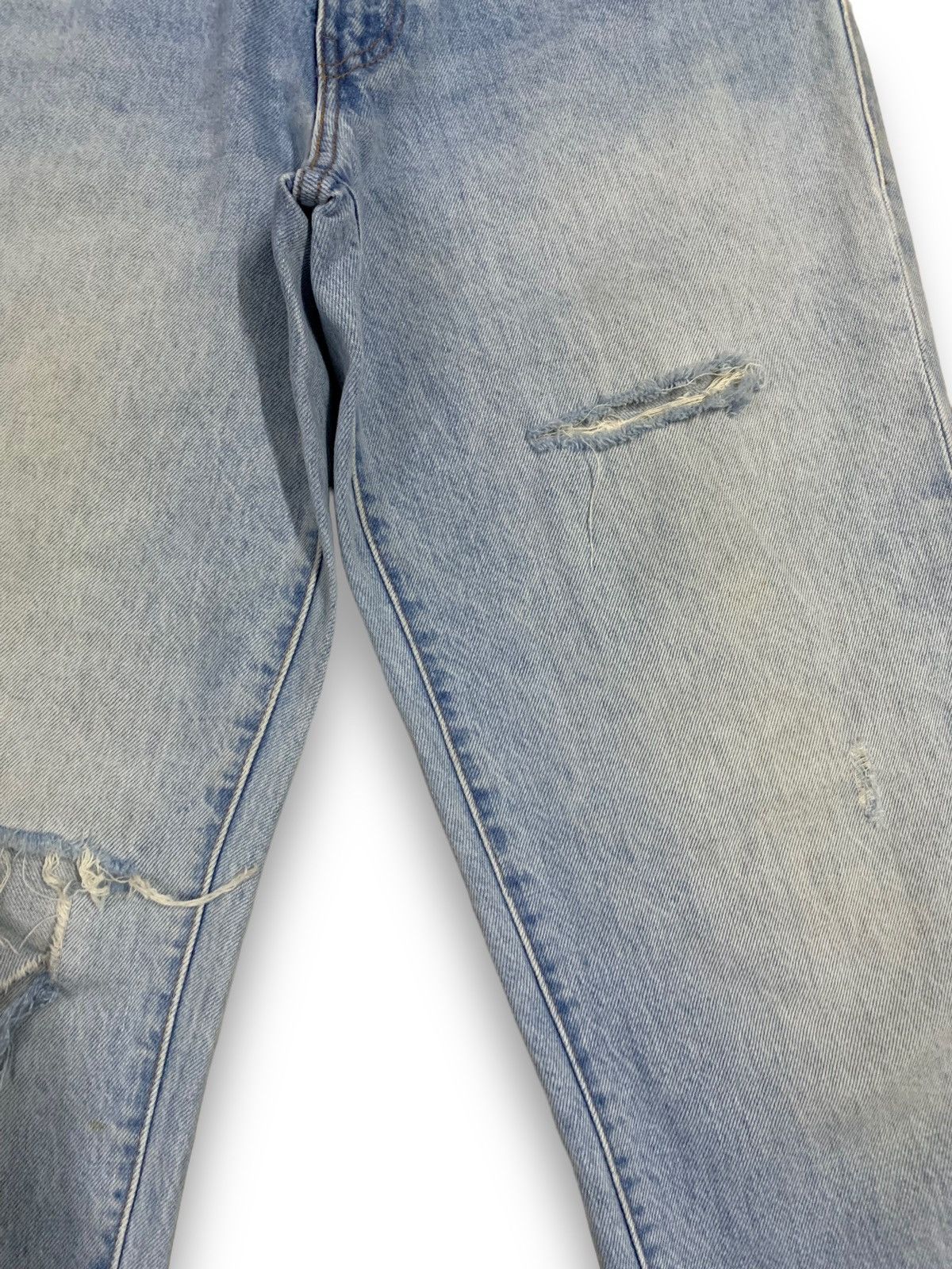 Levi's Made & Crafted Vintage Levis Made & Crafted Big E Distressed Grunge Jeans Size US 29 - 8 Thumbnail