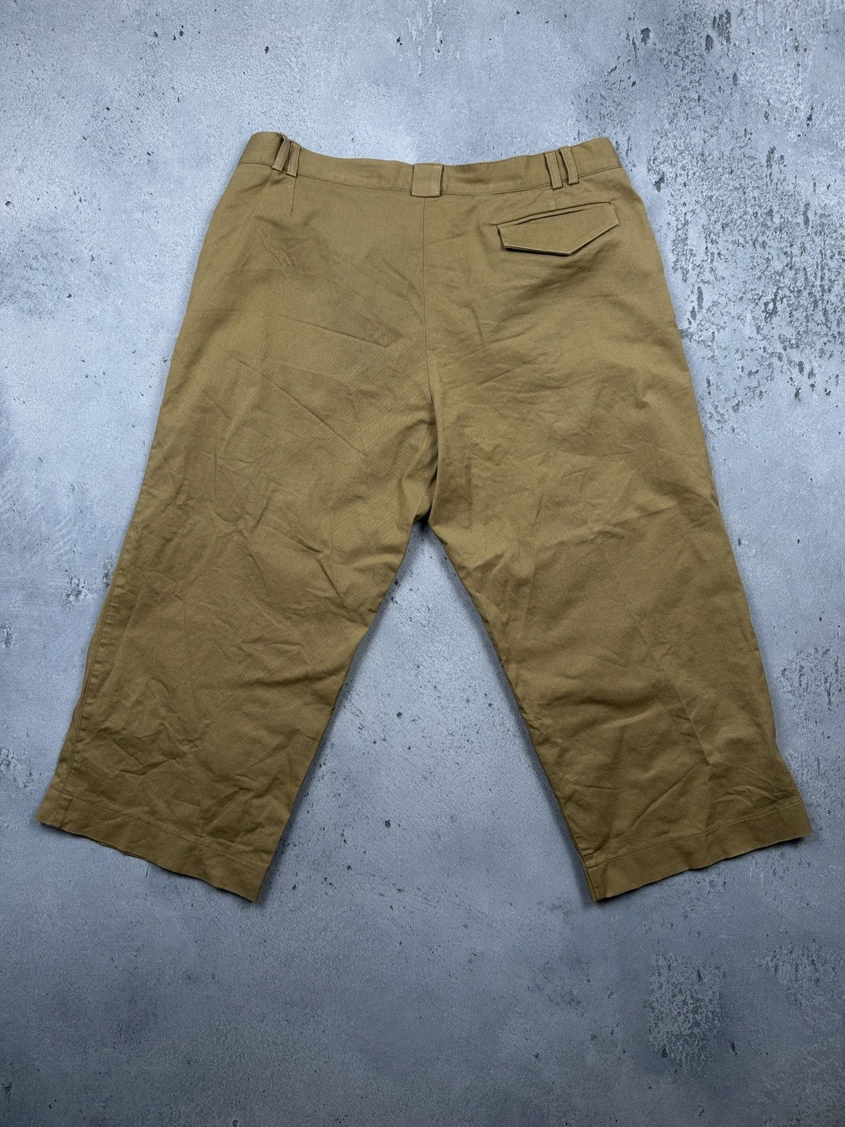 Dolce & Gabbana Vintage D&G Khaki Cotton Cropped Breeches made in Italy Rare Size US 36 / EU 52 - 5 Thumbnail