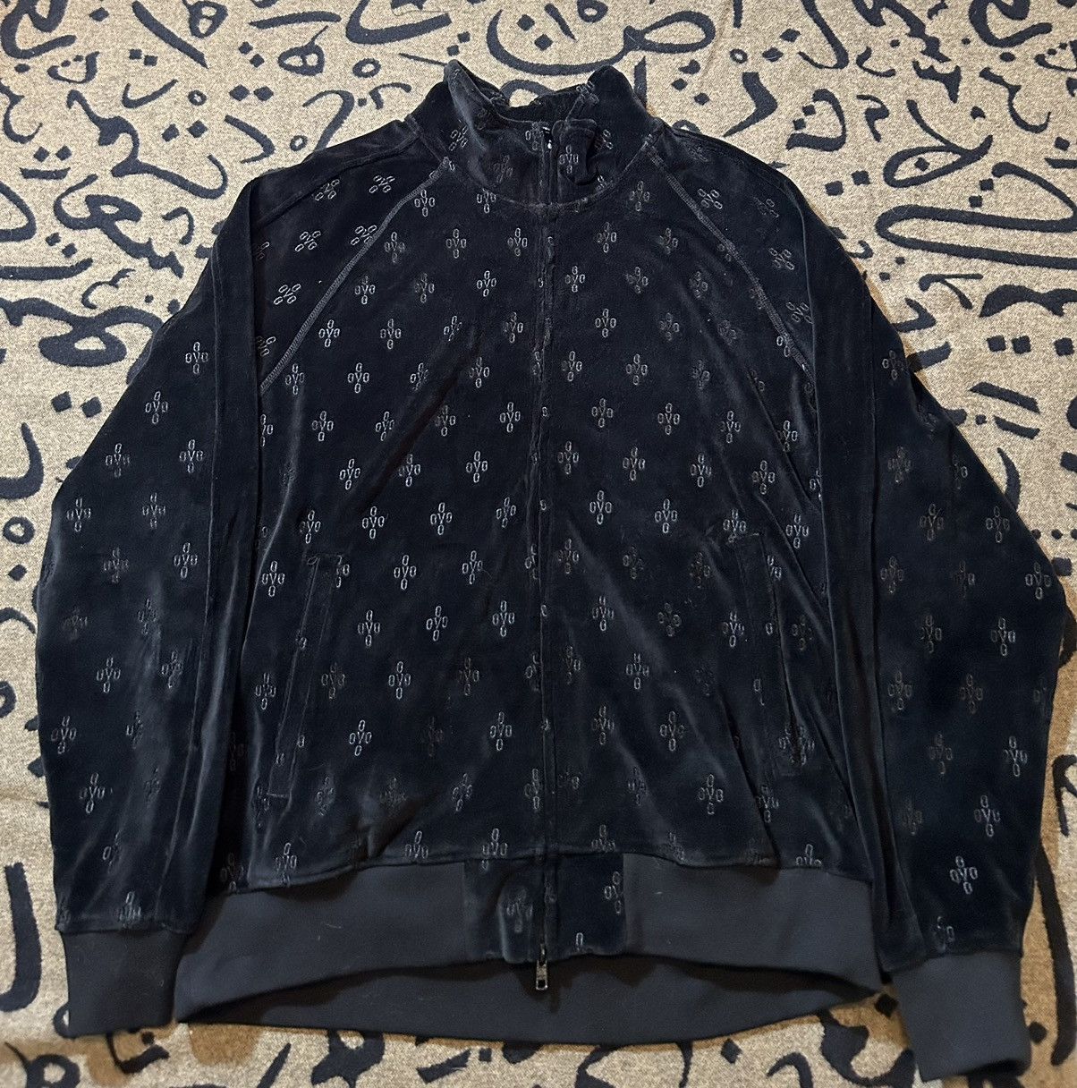 October's Very Own PomPom Monogram All Over Print Zipup Size US L / EU 52-54 / 3 - 1 Thumbnail