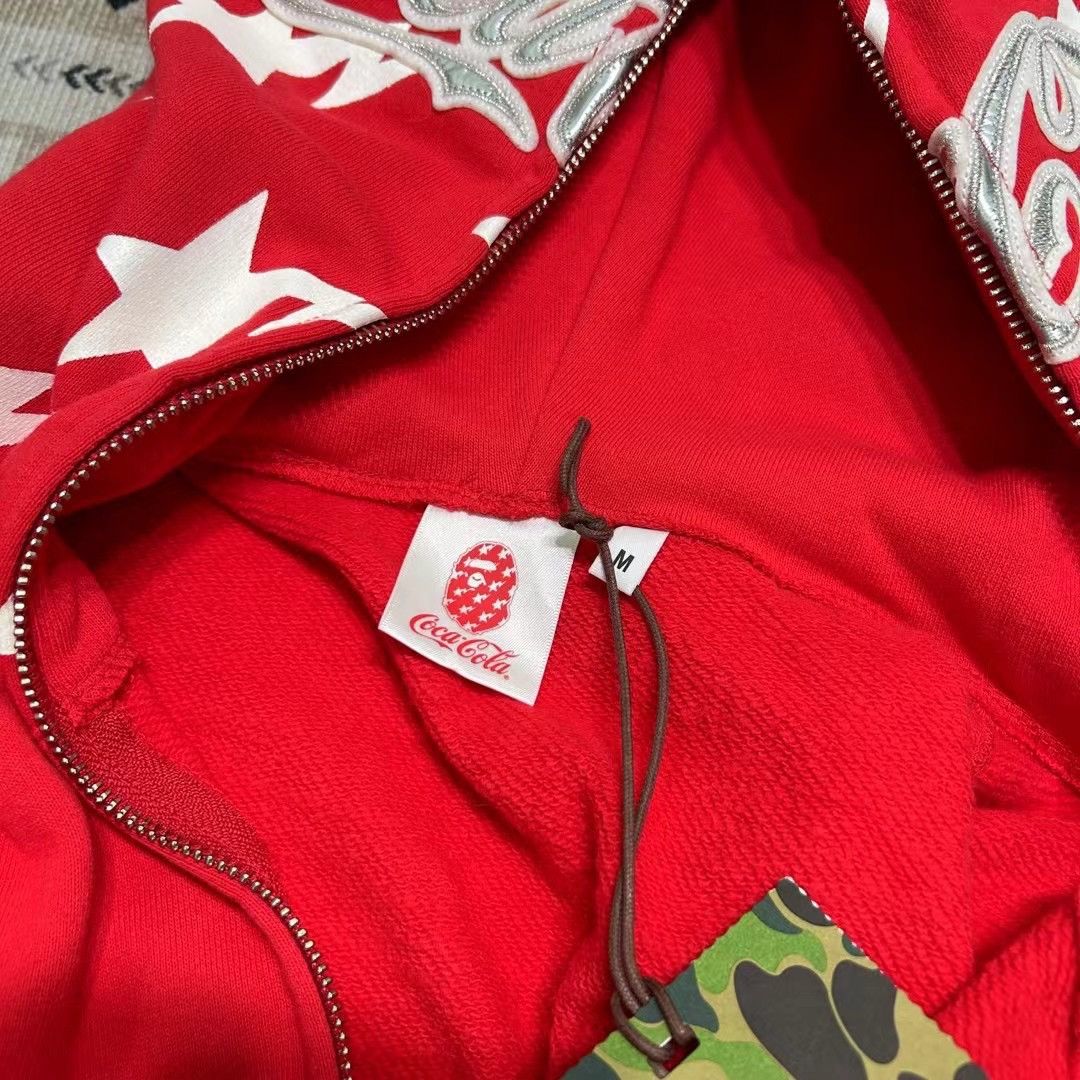 Bape BAPE COCA FULL ZIP HOODIE Size US M / EU 48-50 / 2 - 7 Thumbnail