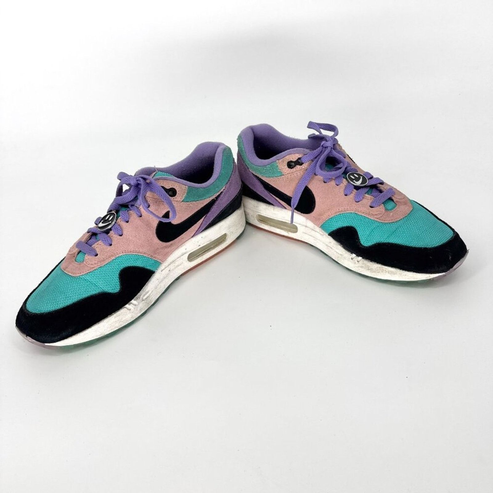 Nike Nike Air Max 1 Have a Nike Day Purple Black Bleached Coral 9 Size US 9 / IT 39 - 3 Thumbnail