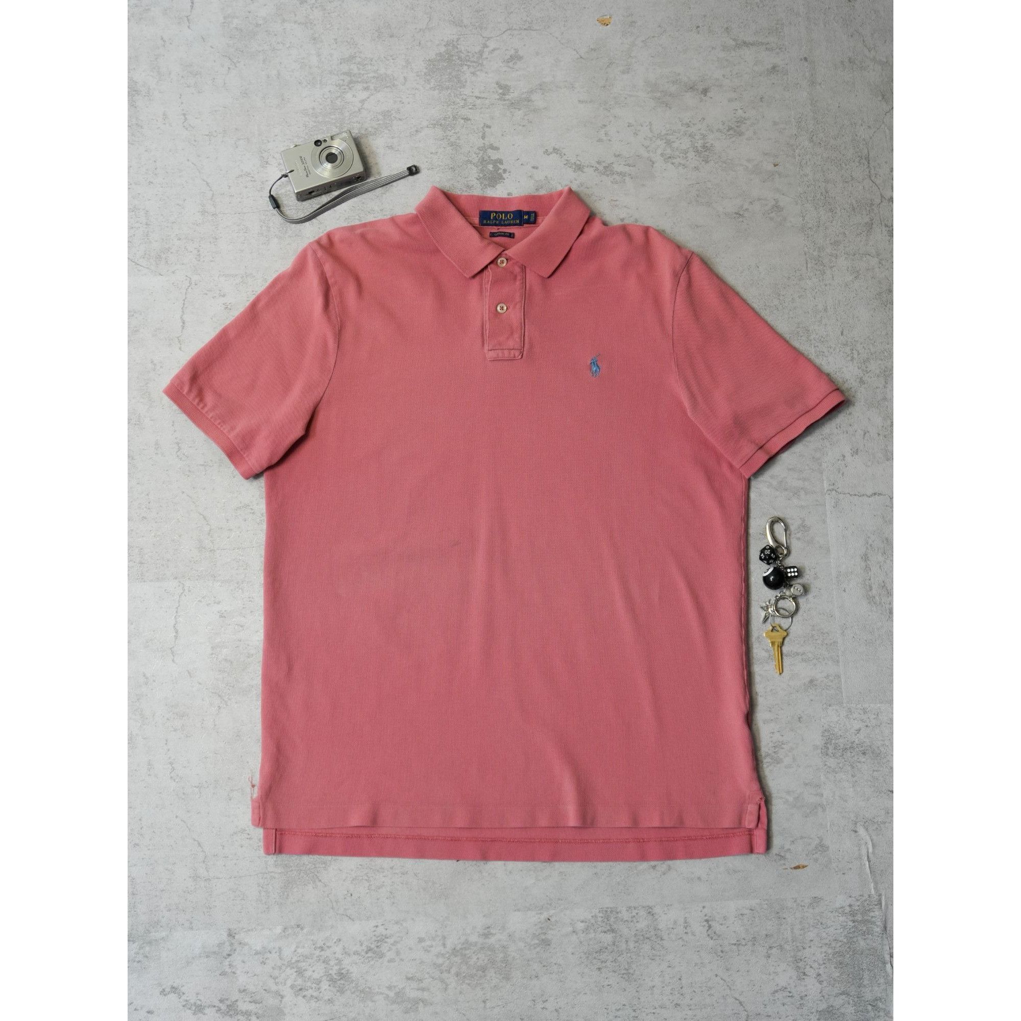 Polo Ralph Lauren Polo Ralph Lauren Classic Fit Peach Shirt Size US M / EU 48-50 / 2 - 3 Thumbnail