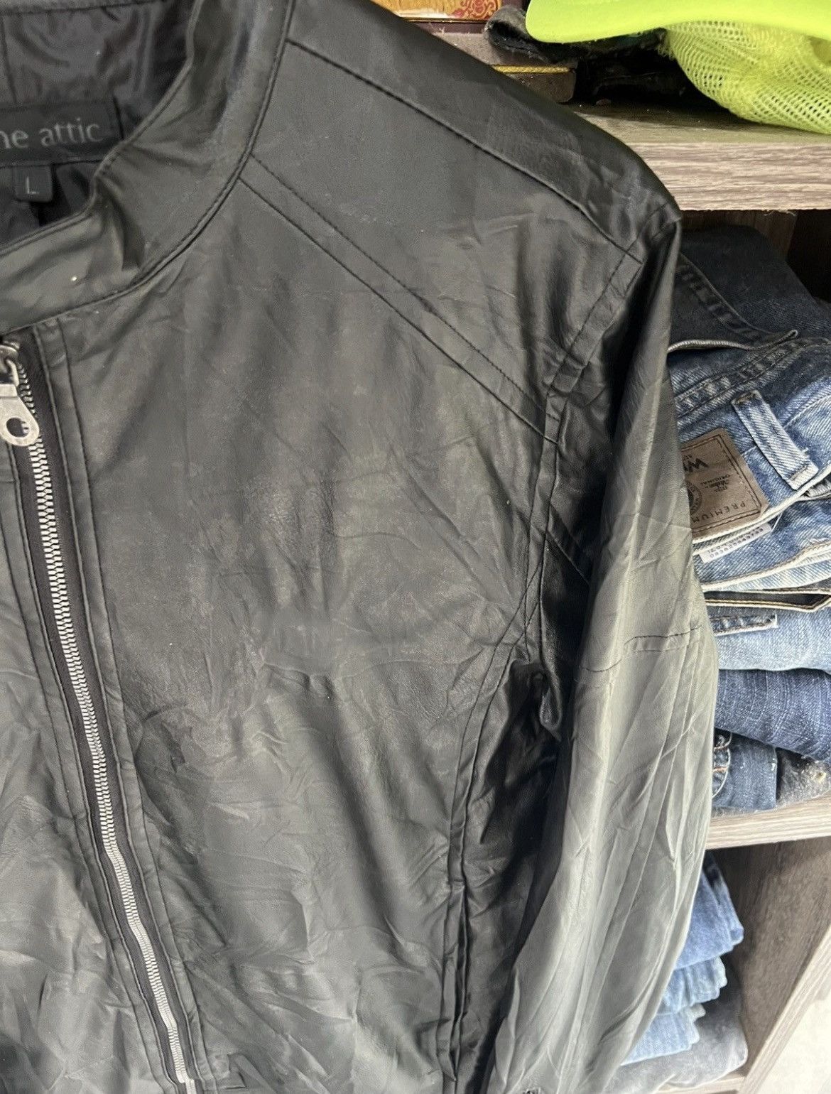 In The Attic 🔥In The Attic Synthetic Leather Jacket Size US S / EU 44-46 / 1 - 6 Thumbnail