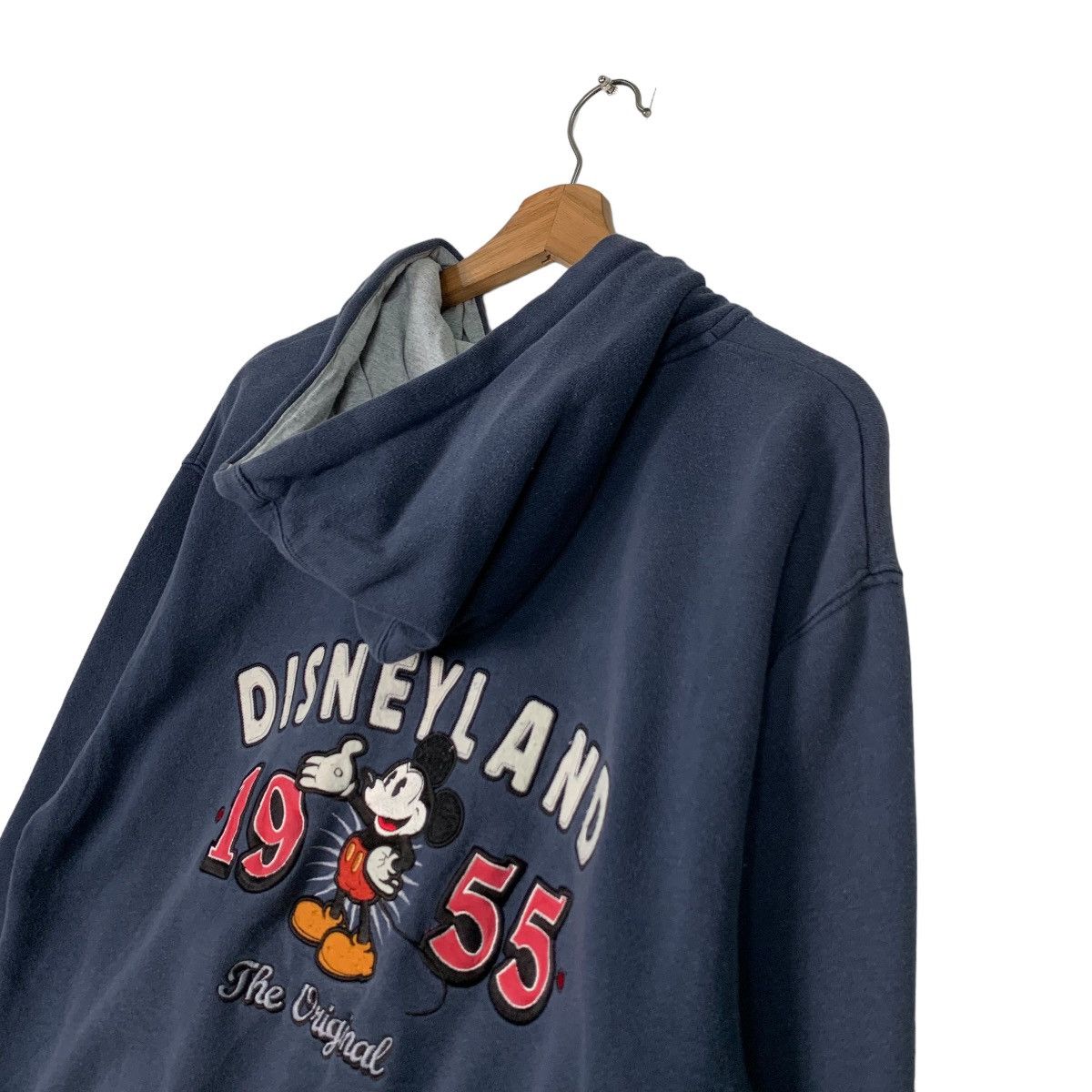 Disney DISNEYLAND Embroidery Big Logo Zipper Hoodies #0709-C32 Size US S / EU 44-46 / 1 - 3 Thumbnail