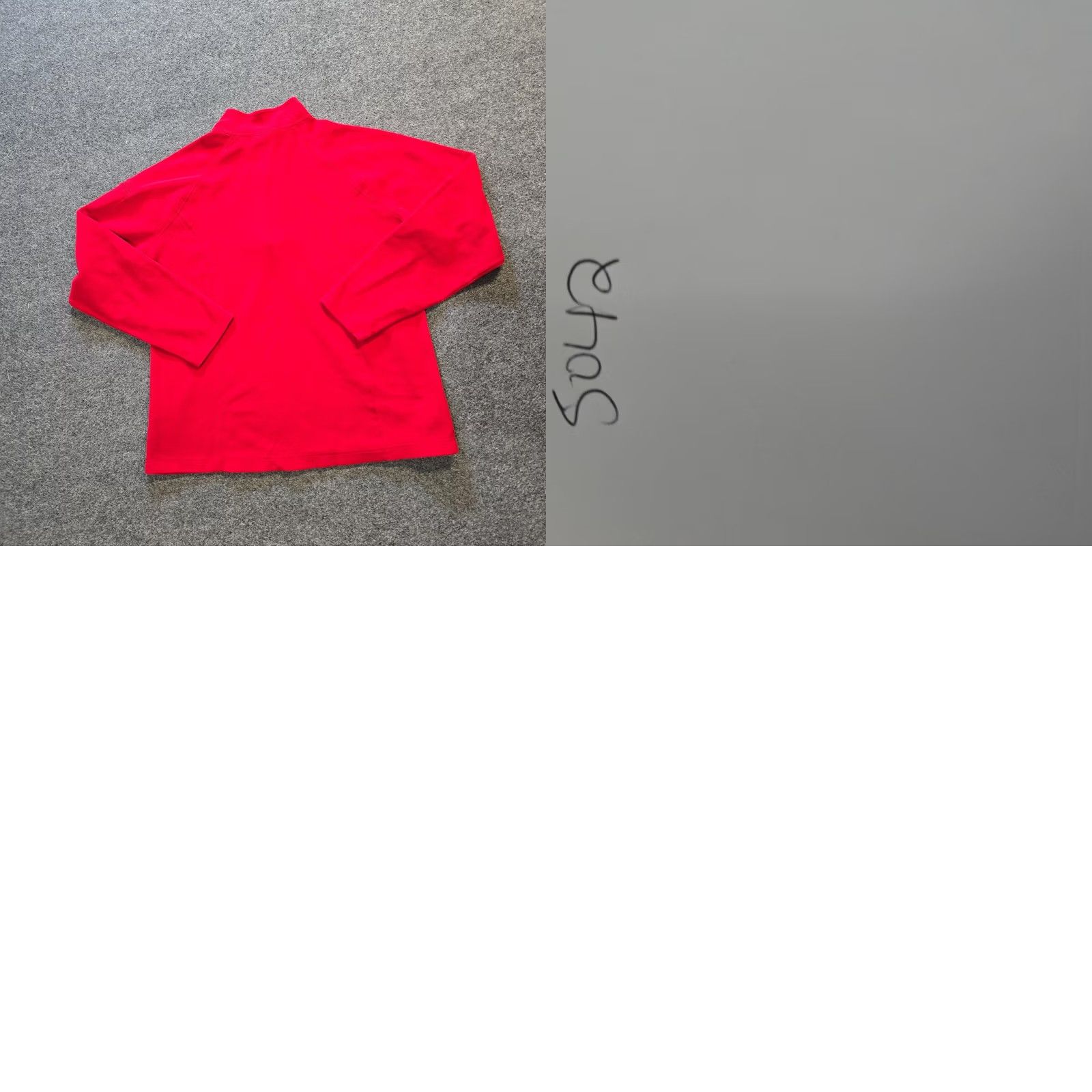 Vintage LL Bean Sweater Womens Size Large Red Fleece 1/4 Zip Long Sleeve Capsule Casual Size L / US 10 / IT 46 - 8 Thumbnail