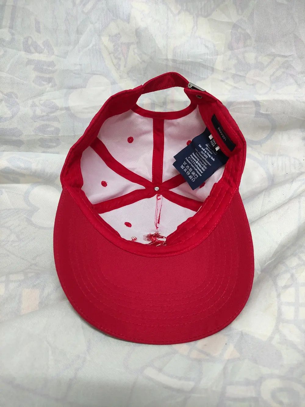 Ferrari FERRARI BIG LOGO FULLY RED COLOUR VINTAGE CAP Size ONE SIZE - 3 Thumbnail