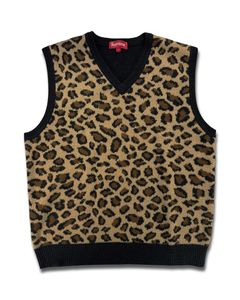 Supreme Leopard Vest | Grailed