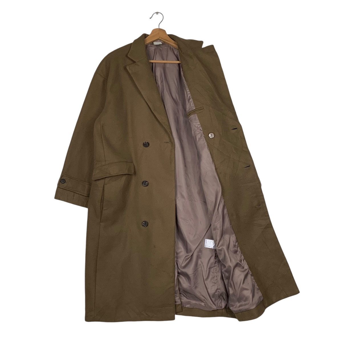 Japanese Brand Japanese Brand Casper John Double Breast Overcoat Size US S / EU 44-46 / 1 - 10 Thumbnail