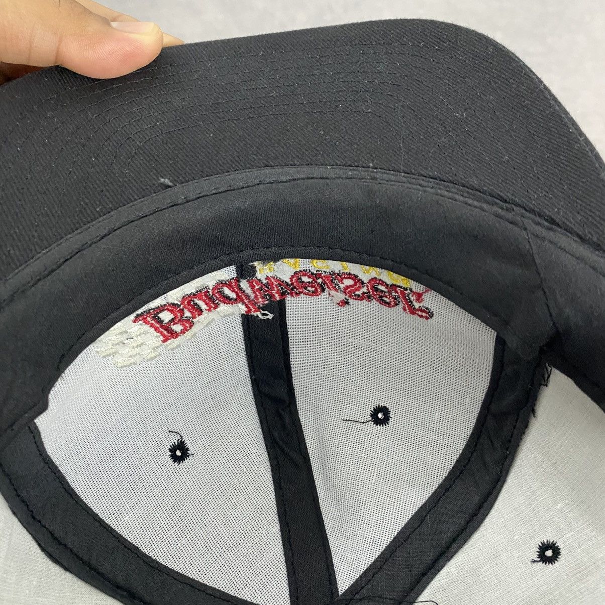 Budweiser × Vintage Vintage Budweiser Racing Cap Size ONE SIZE - 4 Thumbnail