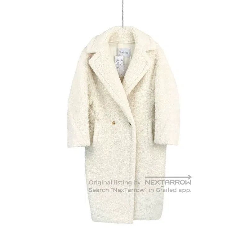 Max Mara Max Mara Teddy series white coat Size XS / US 0-2 / IT 36-38 - 1 Thumbnail