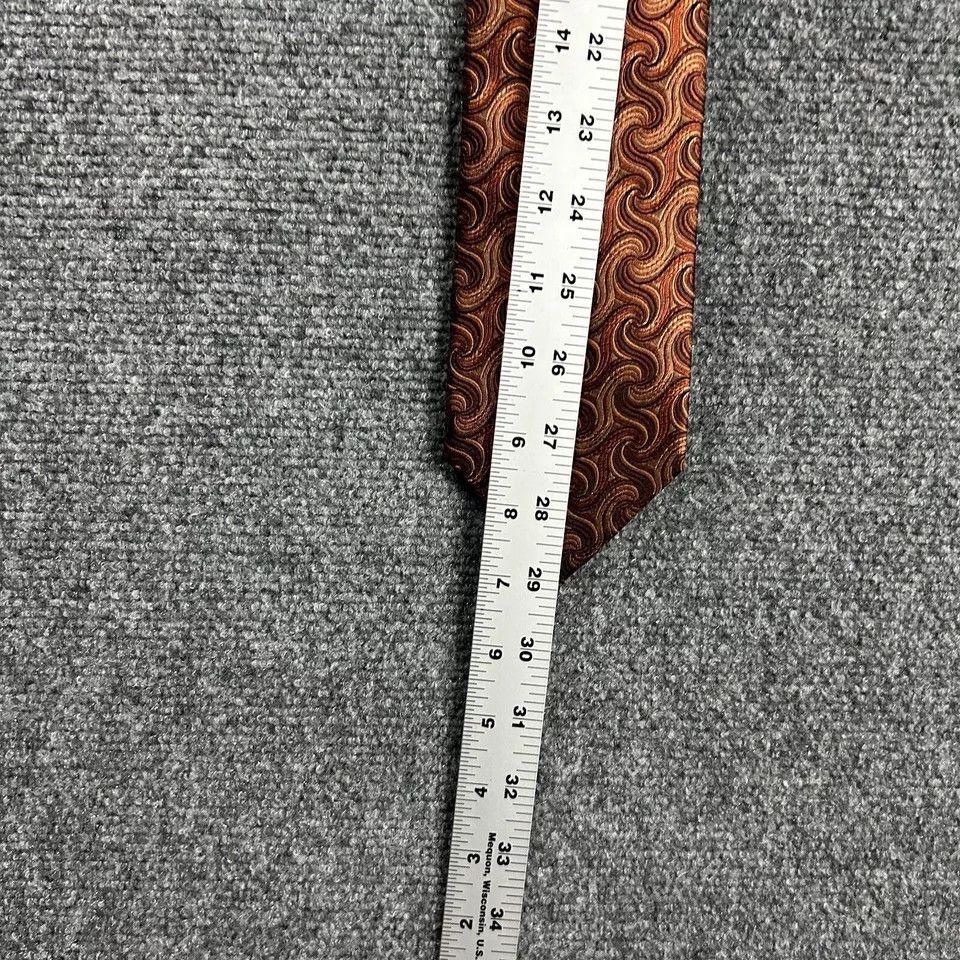 Other Haines & Bonner Neck Tie Mens 3.5" x 58" Abstract Hand Made Size ONE SIZE - 4 Thumbnail