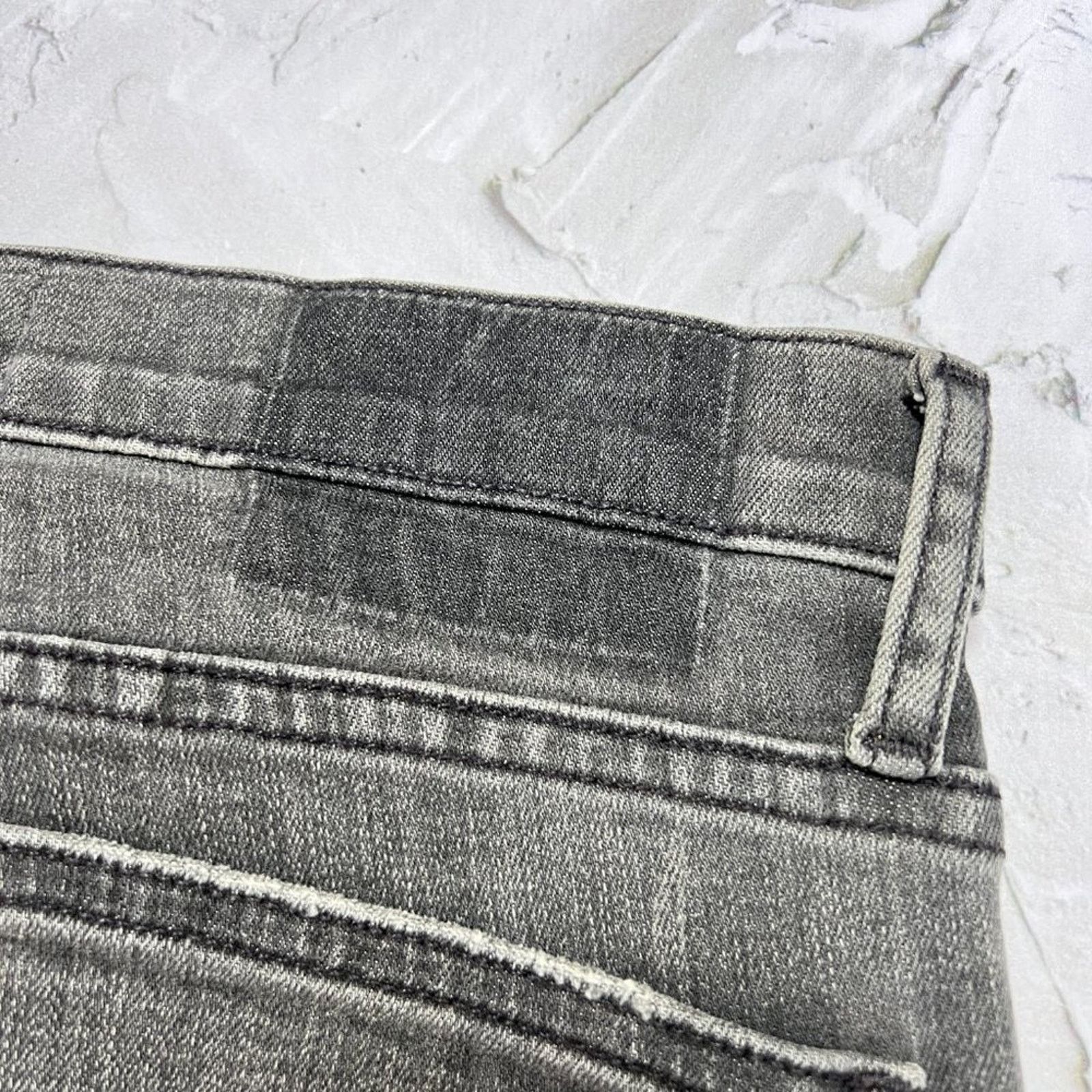 THE GREAT THE GREAT Almost Skinny Jeans Black Gray 24 Size 24" / US 00 / IT 34 - 6 Thumbnail