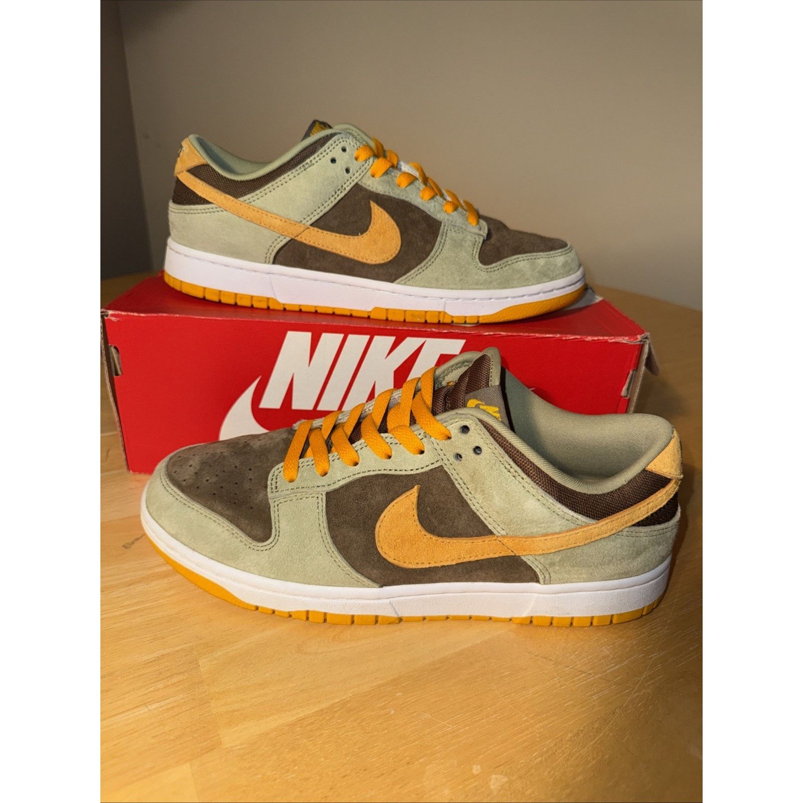 Nike Size 9 - Nike Dunk Low Dusty Olive Size US 9 / EU 42 - 1 Thumbnail