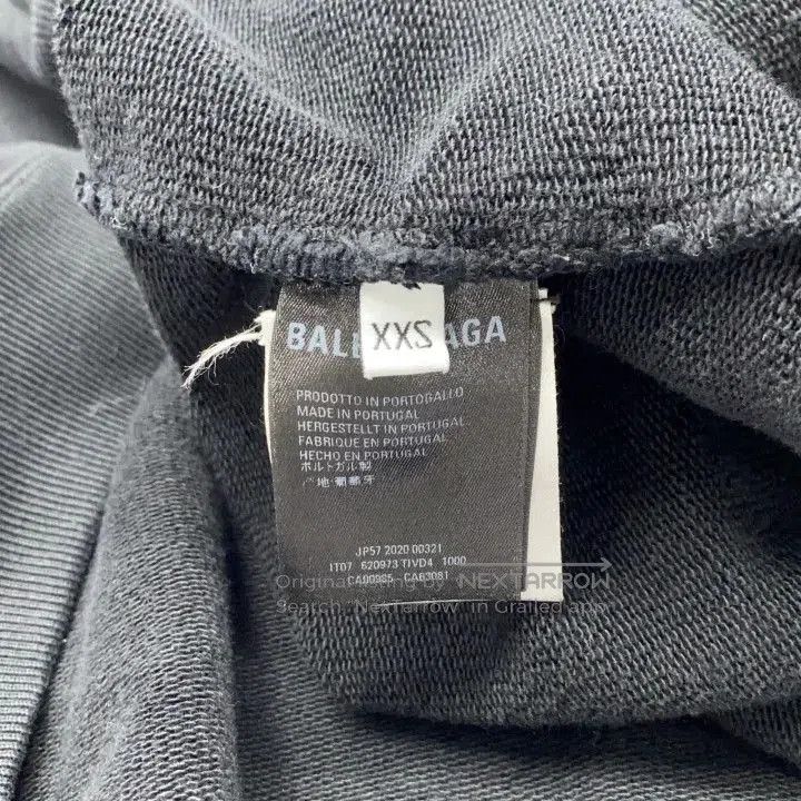 Balenciaga Balenciaga Black Logo Print Hoodie. Size US XXS / EU 40 - 2 Thumbnail