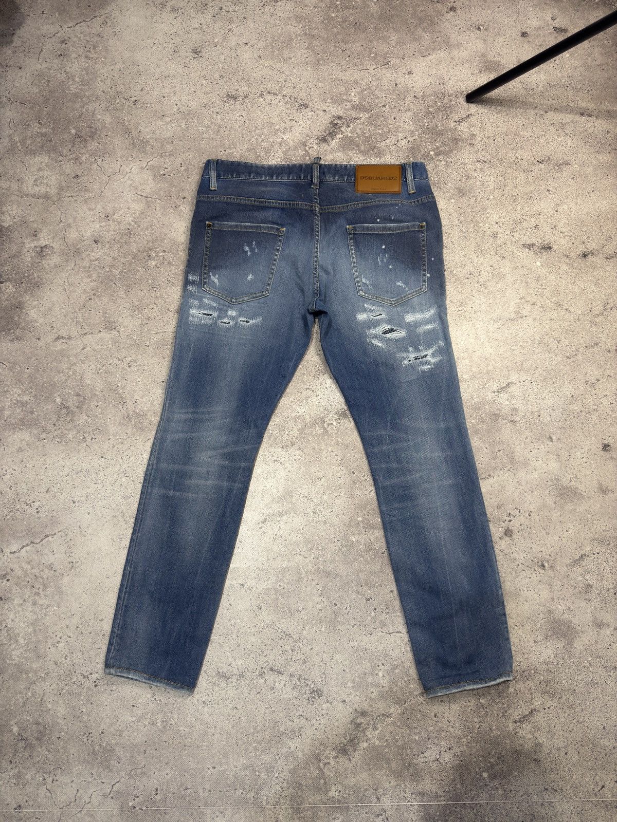Dsquared2 Dsquared2 Distressed Skinny Jeans Size US 34 / EU 50 - 8 Thumbnail