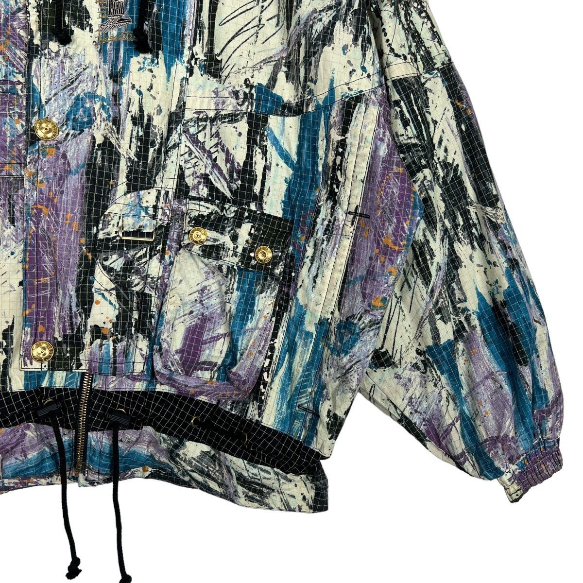 Descente 90s VINTAGE DESCENTE PAIN SPLASH ASTROS BOMBER JACKET Size US L / EU 52-54 / 3 - 8 Thumbnail