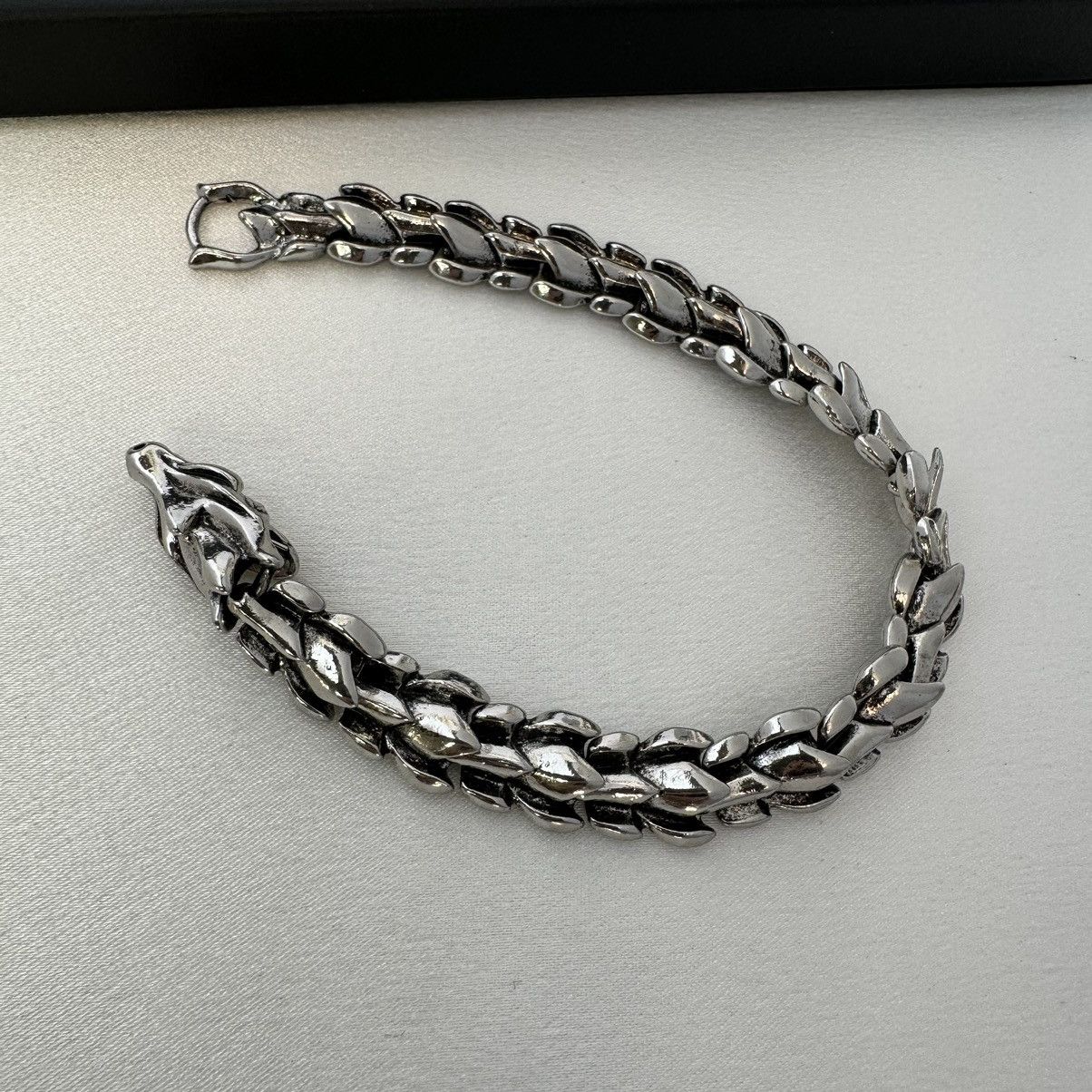 Other Dragon Bone Bracelet for Men Women,Punk Hip Hop Unisex Style Size ONE SIZE - 2 Thumbnail