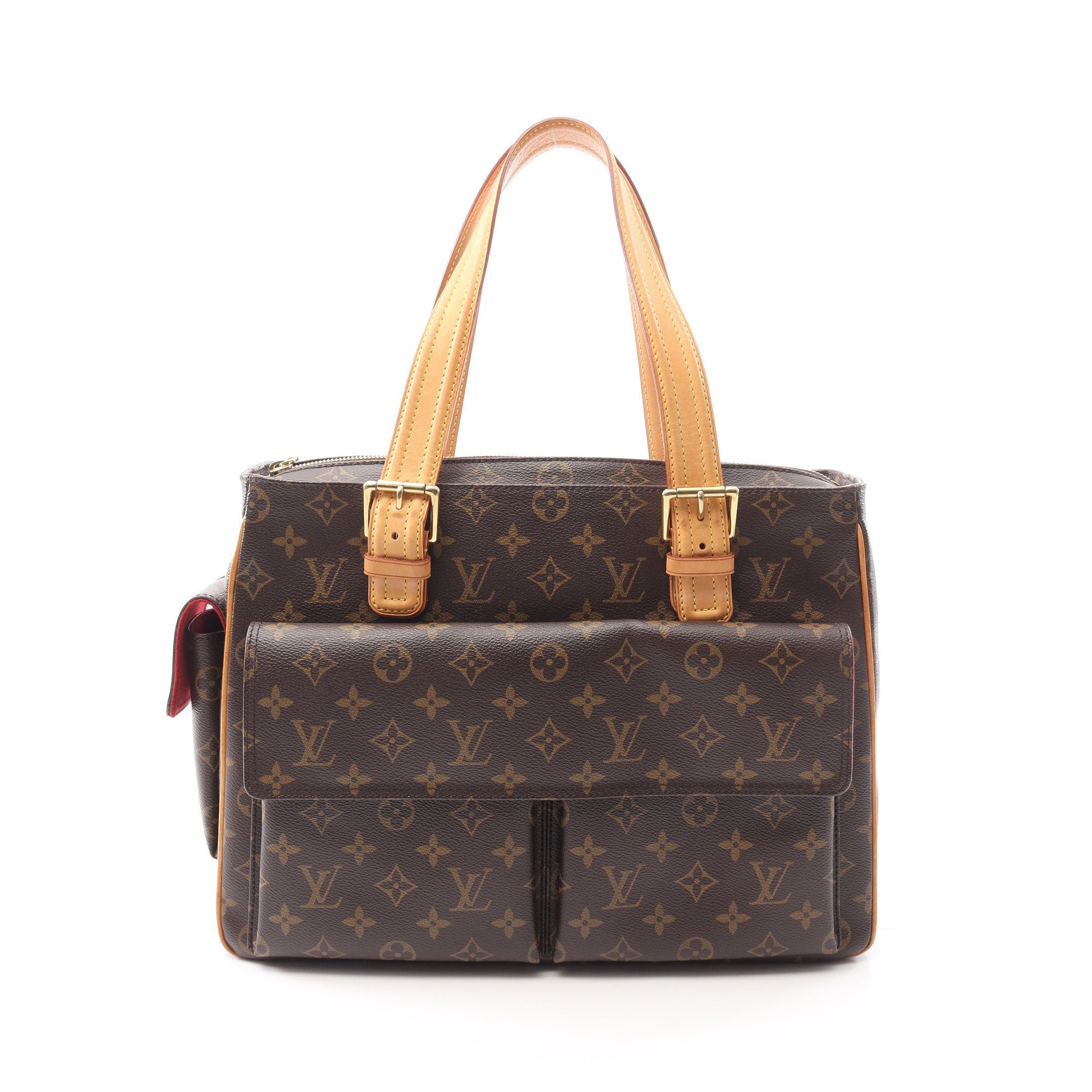 Louis Vuitton Louis Vuitton Multi-Priest Monogram Handbag Leather Brown Size ONE SIZE - 1 Thumbnail