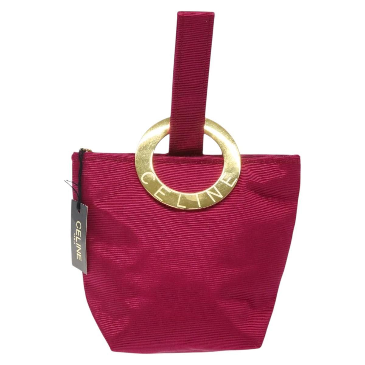 Celine Céline Logo du cercle clutch Size ONE SIZE - 1 Thumbnail