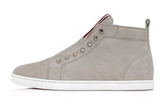 Christian Louboutin o1s1wg110924 F.a.v Fique A Vontade Sneaker in Grey Size US 8 / EU 41 - 2 Thumbnail