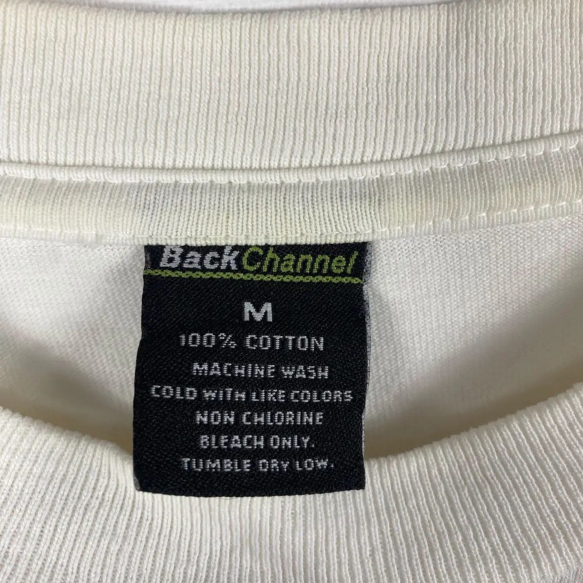 Other Vintage 00's BACK CHANNEL Streetwear Graphic Tee Shirt Size US M / EU 48-50 / 2 - 6 Thumbnail