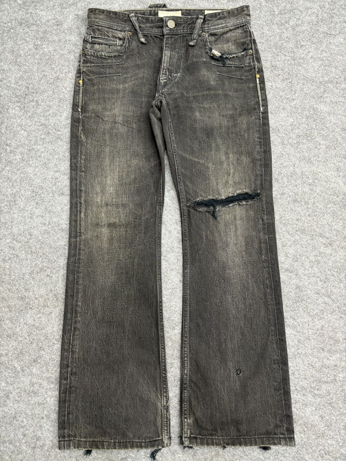 Designer 💥Designer💥Jimmy Traverniti Artisanal Distressed Denim F535 Size US 32 / EU 48 - 20 Thumbnail