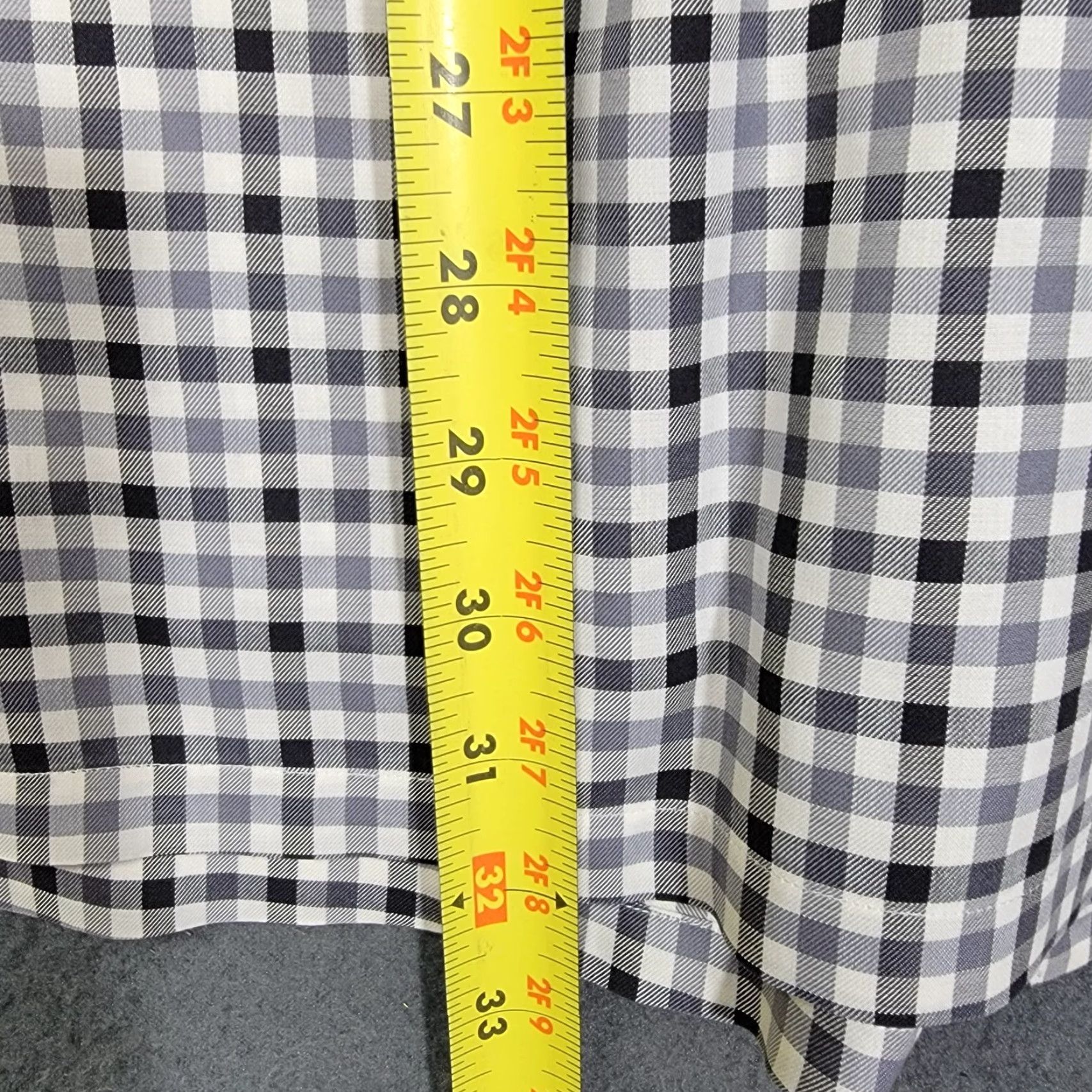 Hamilton Hamilton Shirt Co Button Shirt Mens 3XL Long Sleeve check business Casual Shirt Size US XXL / EU 58 / 5 - 6 Thumbnail