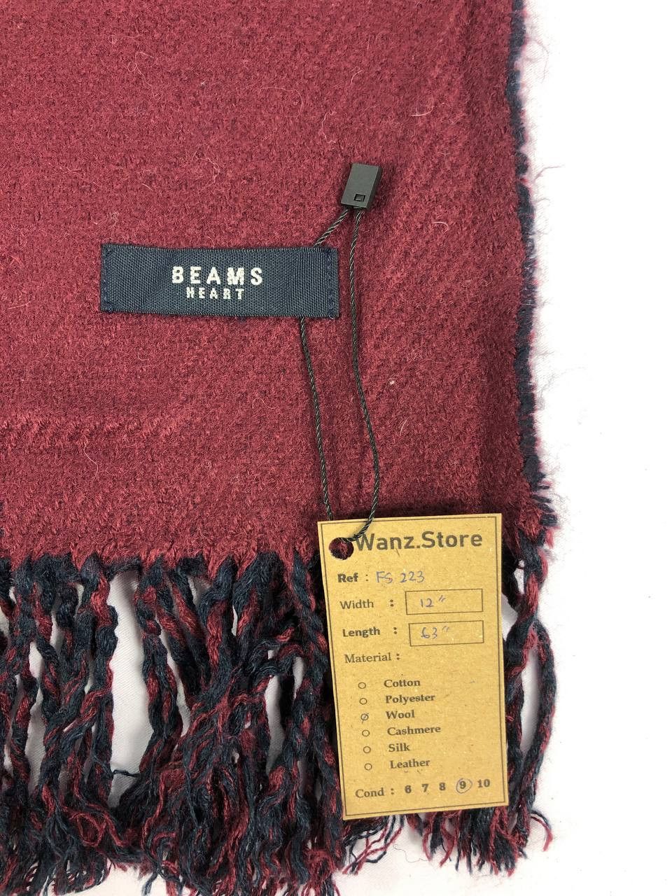 Beams Plus Beams Heart Scarf / Muffler / Neckwear FS223 Size ONE SIZE - 6 Thumbnail