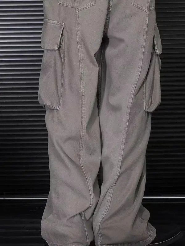 Japanese Brand VIBE High street retro patchwork baggy overalls Size US 34 / EU 50 - 5 Thumbnail
