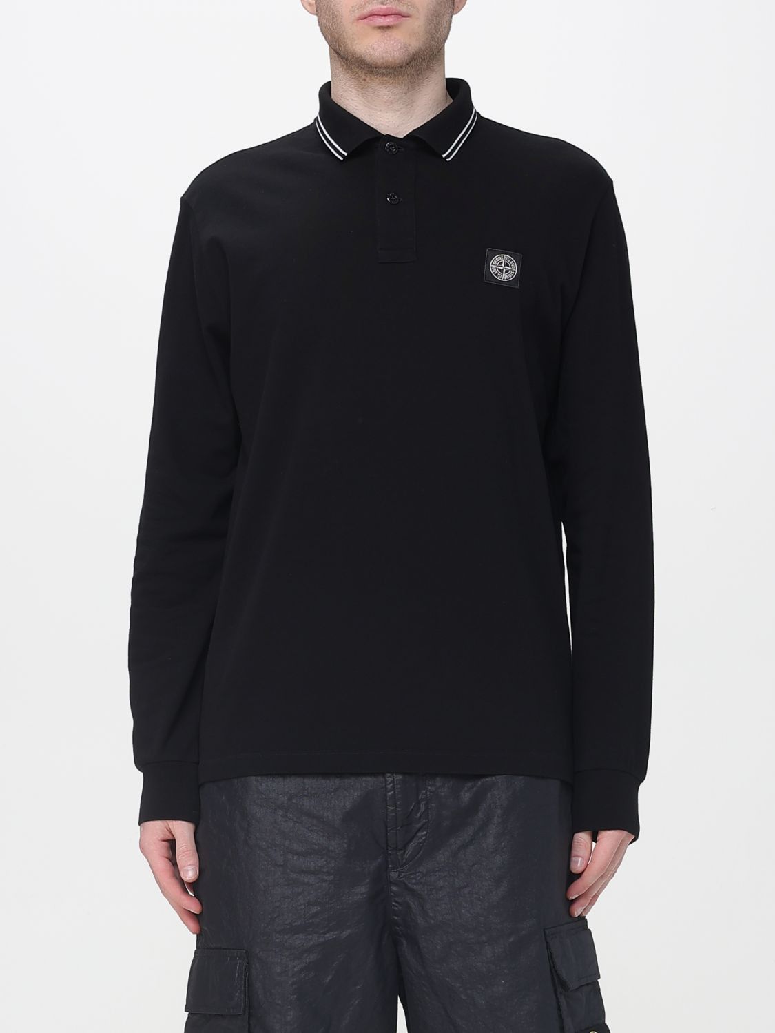 Stone Island Stone Island Polo Shirt Men Black Size US M / EU 48-50 / 2 - 1 Thumbnail
