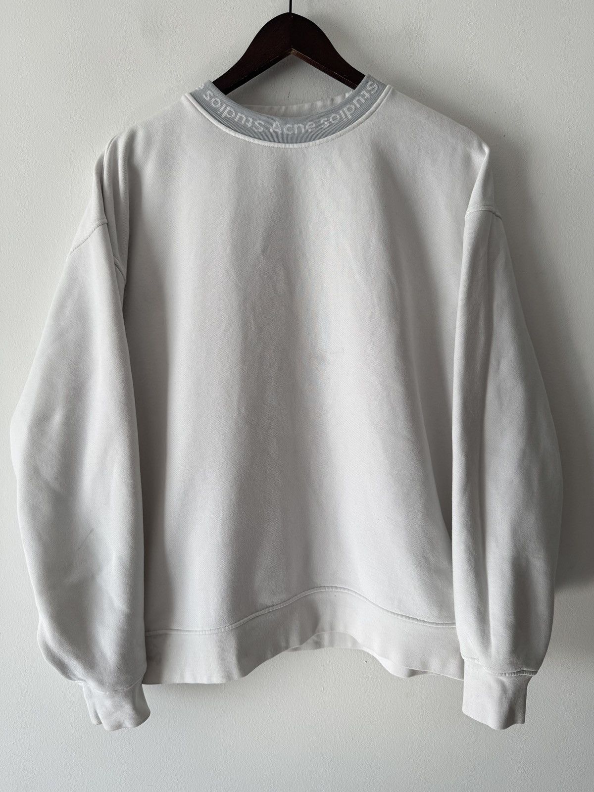 Acne Studios 🔥🔥 Acne Studios White Cotton Sweatshirt Size US M / EU 48-50 / 2 - 1 Thumbnail