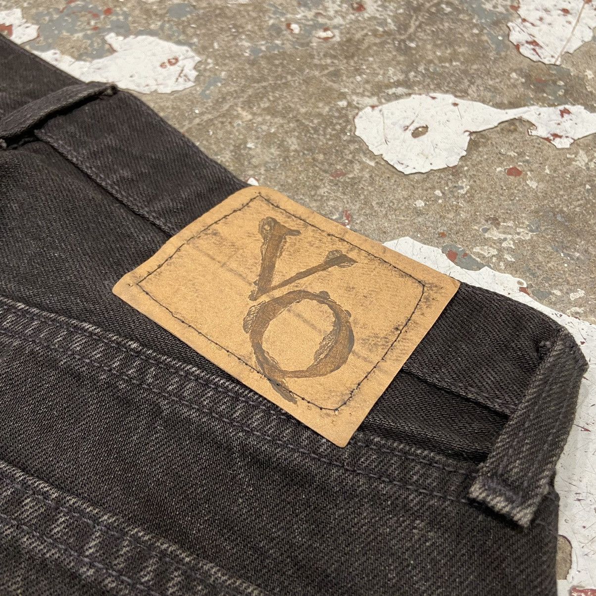 Levi's × Vintage Vintage 1990s Levi's Paint Splatter Black Denim Jeans Size US 29 - 3 Thumbnail
