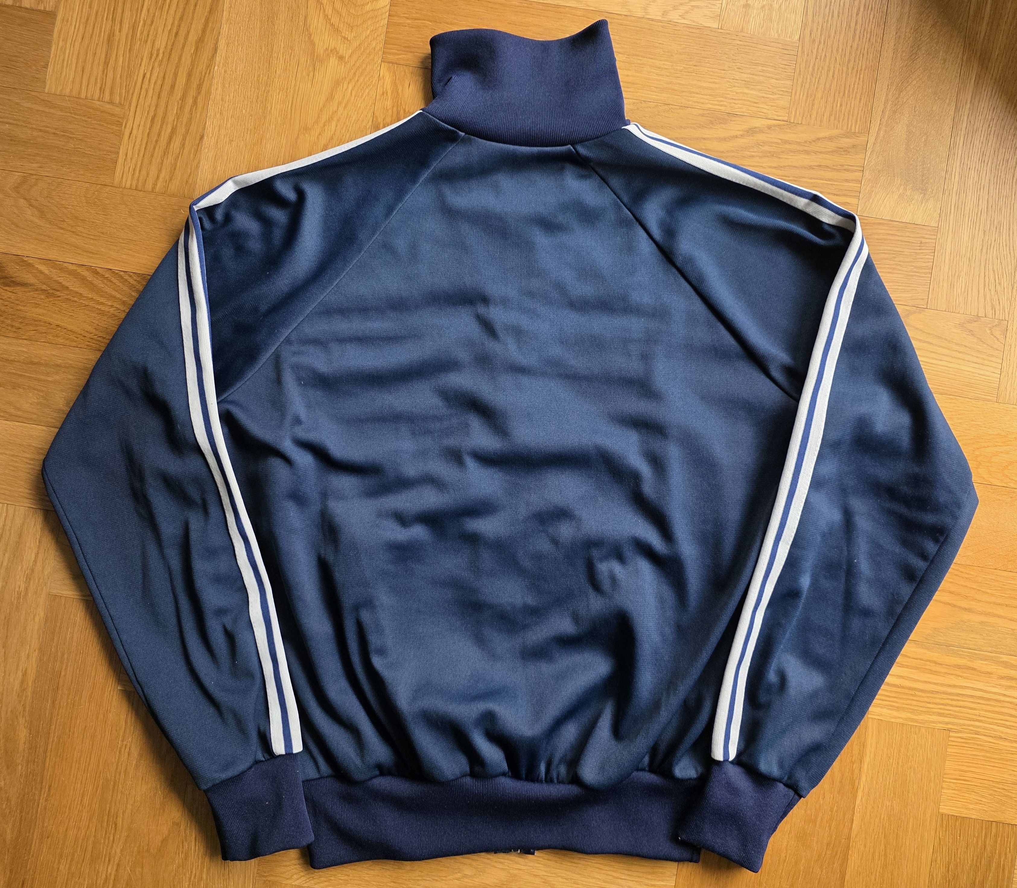 Adidas Adidas Ventex Track Jacket Navy White Stripes France Size M Size US M / EU 48-50 / 2 - 9 Thumbnail