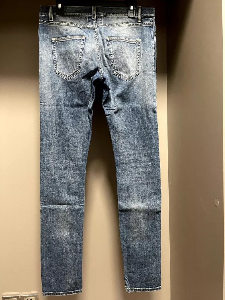 Saint Laurent Paris Saint Laurent Paris Saint Laurent Blue Denim Jeans Size 32 Size US 32 / EU 48 - 2 Thumbnail