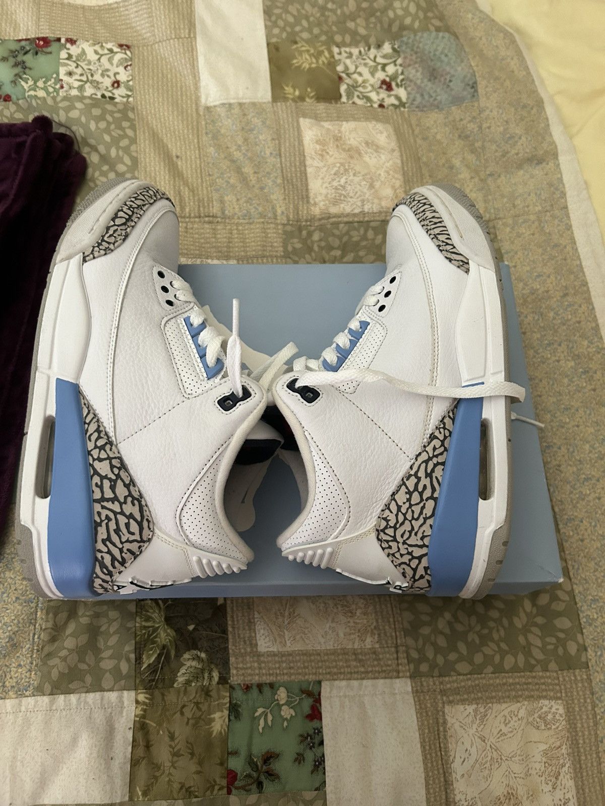 Jordan Brand Air Jordan 3 “UNC” Size US 8.5 / EU 41-42 - 5 Thumbnail