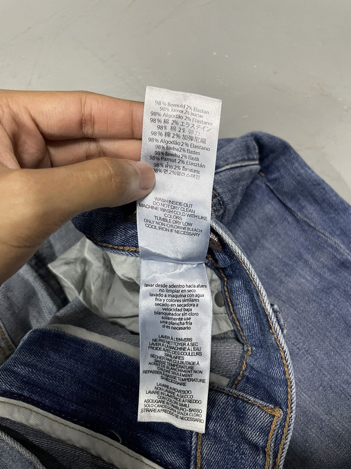 Michael Kors Michael Kors Blue Denim Jeans – Classic Straight Fit Size US 36 / EU 52 - 8 Thumbnail
