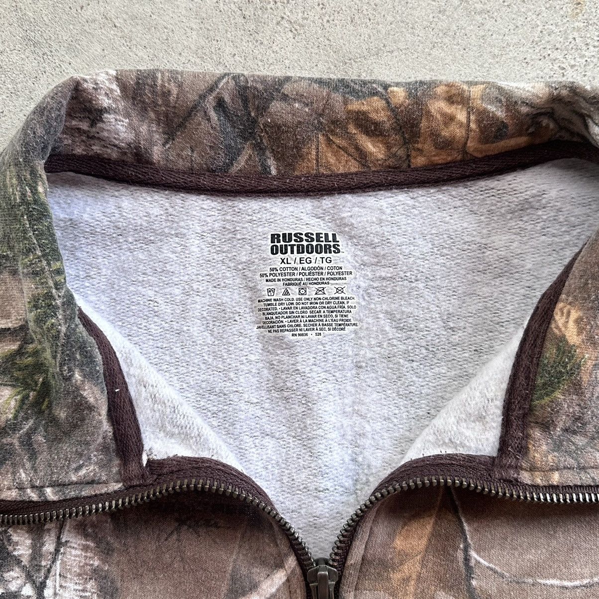 Carhartt × Vintage Crazy Vintage Y2K Faded Realtree Camo Sweatshirt Size US L / EU 52-54 / 3 - 3 Thumbnail