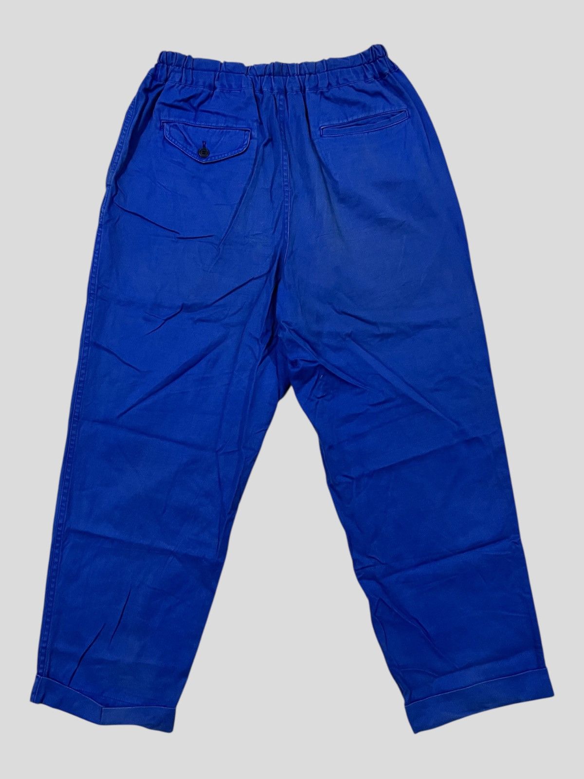Comme des Garcons Homme Plus ADCHIVE AW97 Homme Plus Drawstring Blue Trousers Pants Size US 32 / EU 48 - 3 Thumbnail