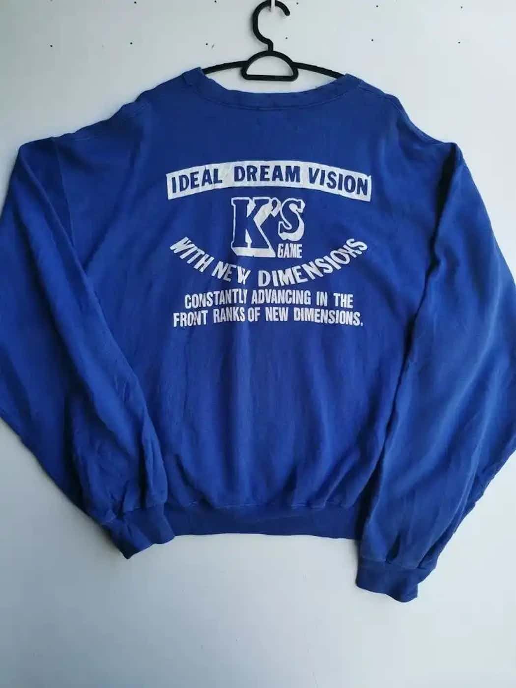Vintage Vintage K's Game Sweatshirt Size US XL / EU 56 / 4 - 1 Thumbnail
