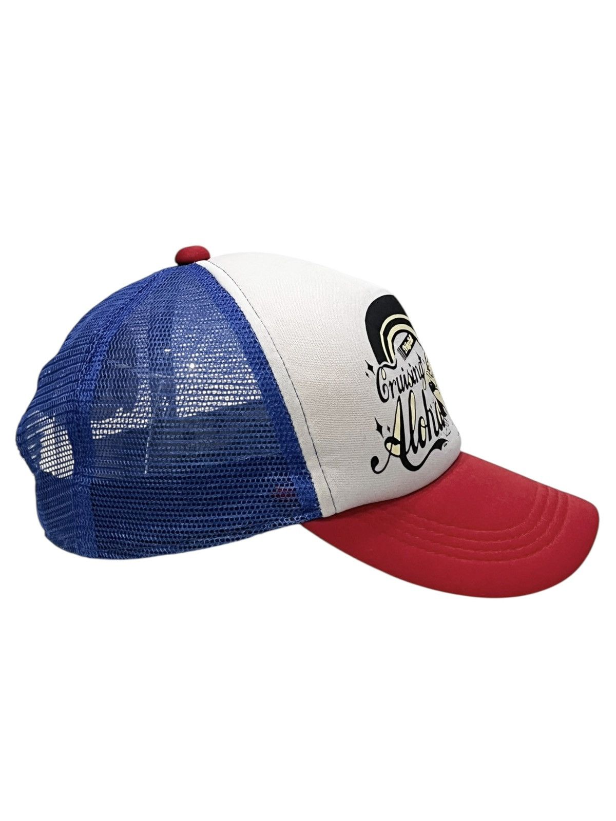 Beams Japan Vintage Y2K BEAMS Trucker Hat Aloha Car Print Pepsi Vibes Size ONE SIZE - 10 Thumbnail