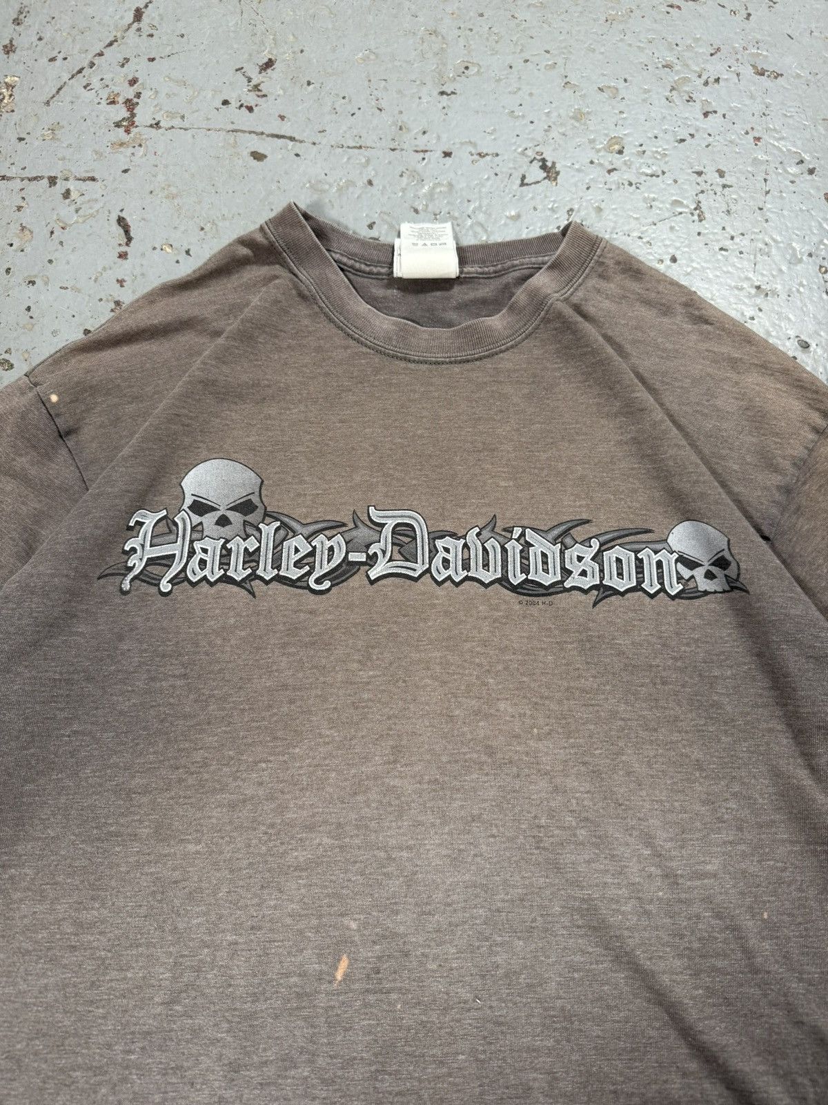 Harley Davidson Vintage Ash Grey Neo Tribal Harley Davidson Tee Size US L / EU 52-54 / 3 - 2 Thumbnail