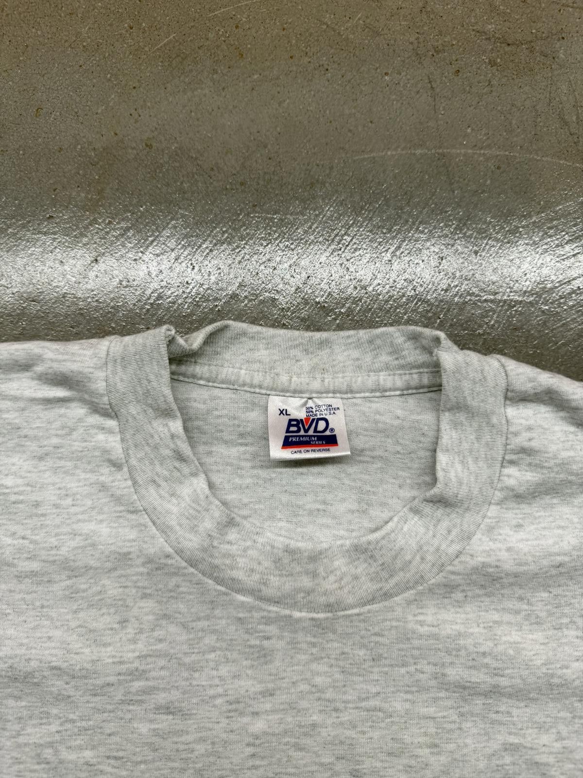 Other Vintage 90s BVD Gray Single Stitch Pocket T-shirt USA XL Size US XL / EU 56 / 4 - 4 Thumbnail