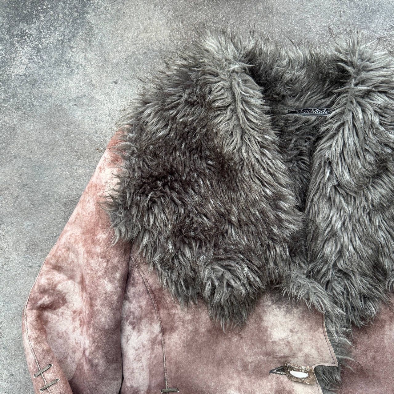 Japanese Brand Amazing Faux Fur Cropped Shearling/Sheepskin Jacket Size M / US 6-8 / IT 42-44 - 7 Thumbnail