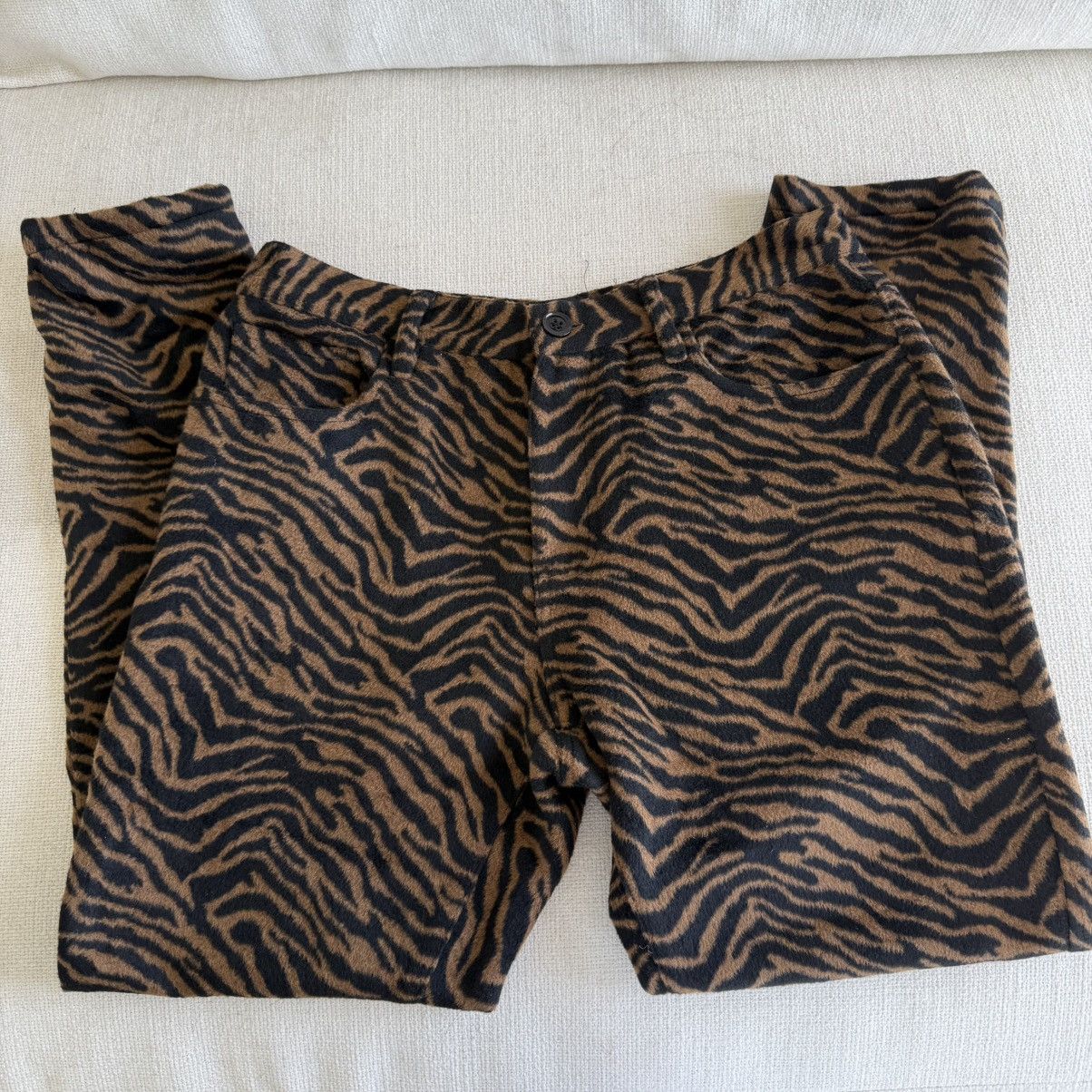 Noon Goons Noon Goons Tiger Print Pants Size US 31 - 1 Thumbnail