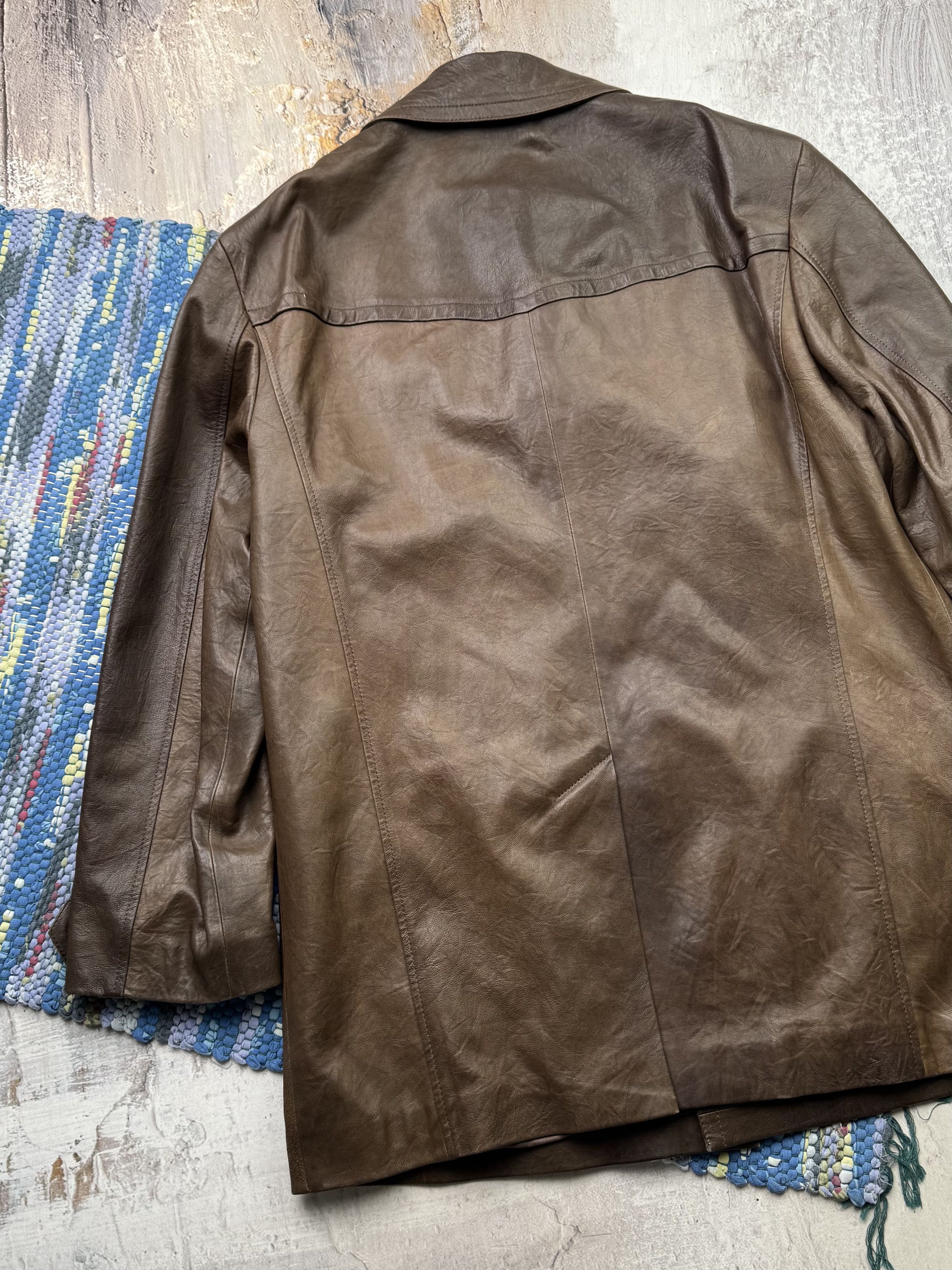 Vintage Vintage Leather Jacket A693D15(340) Size US XL / EU 56 / 4 - 9 Thumbnail