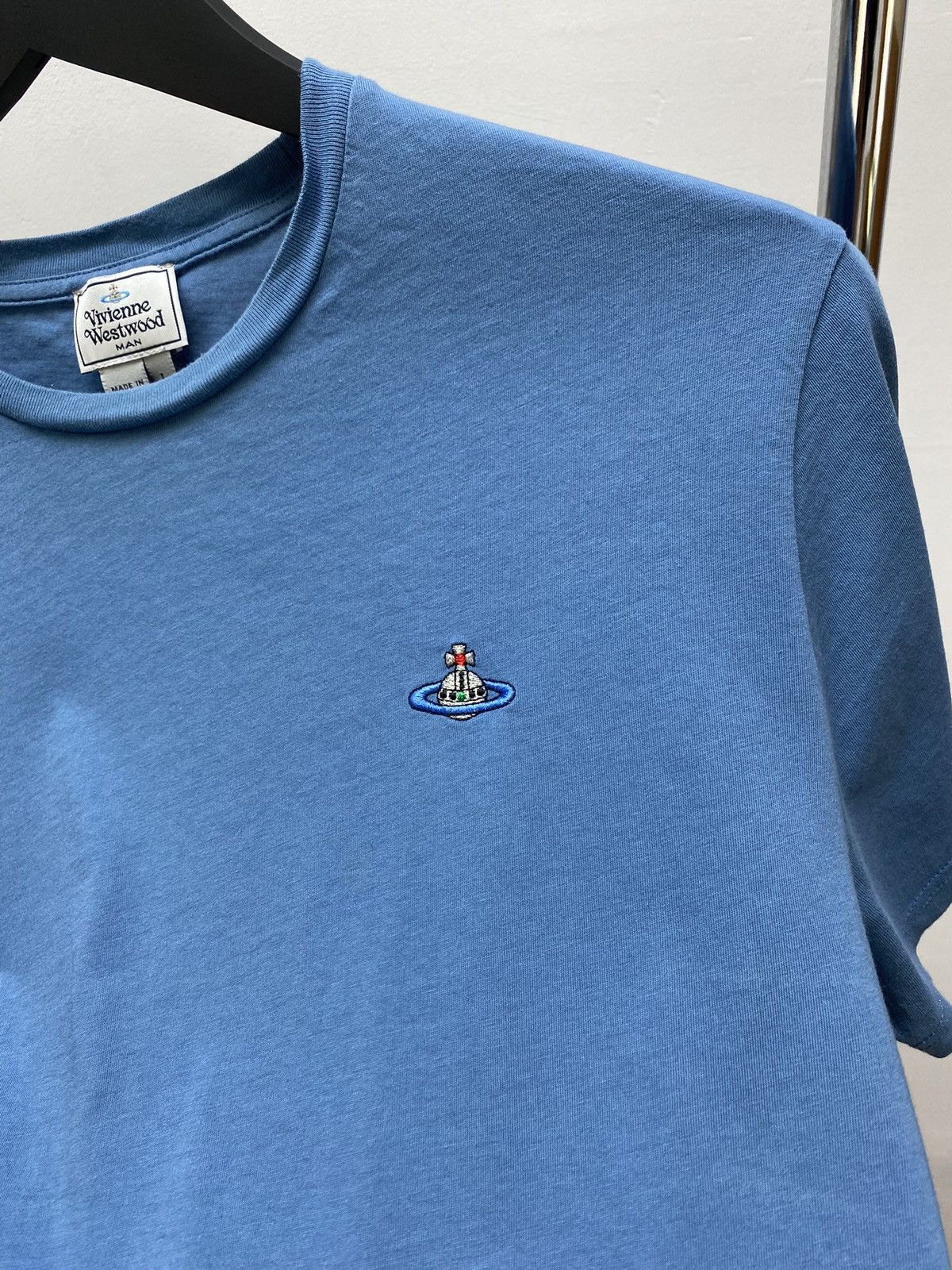 Vivienne Westwood Vivienne Westwood Small Logo T-Shirt Size US L / EU 52-54 / 3 - 9 Thumbnail