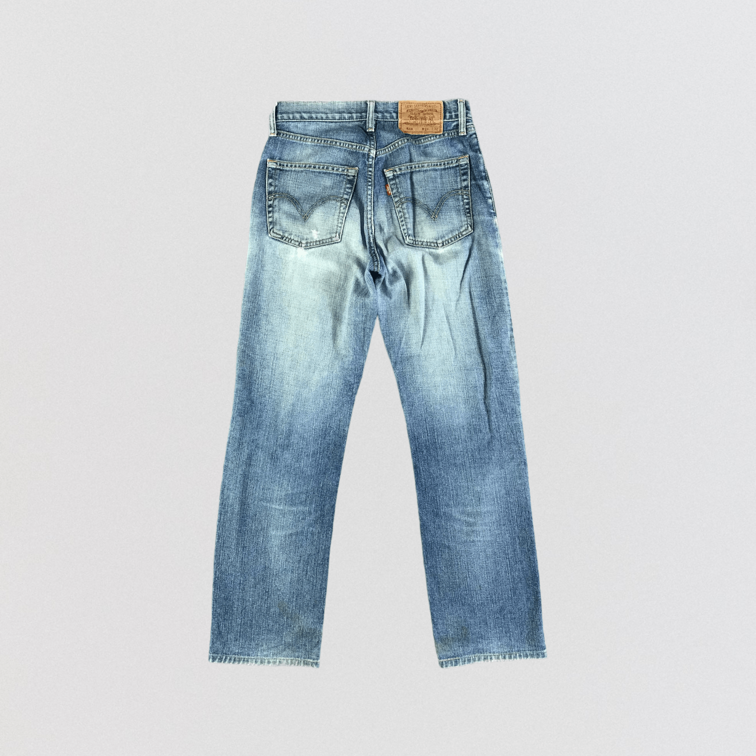Levi's × Vintage Vintage 90s Blue Wash Levis 533 Jeans-JM3236 Size US 29 - 2 Thumbnail