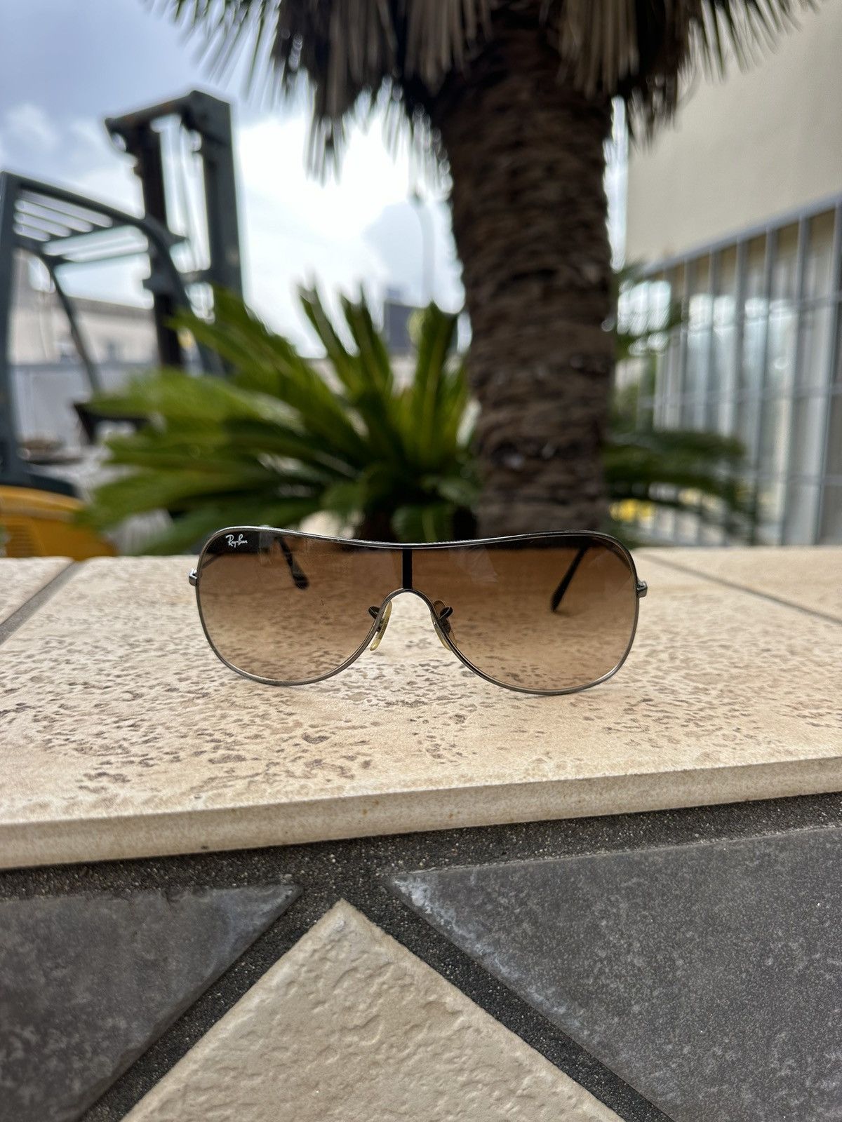 RayBan RayBan Sunglasses RB 3211 Gold Size ONE SIZE - 2 Thumbnail