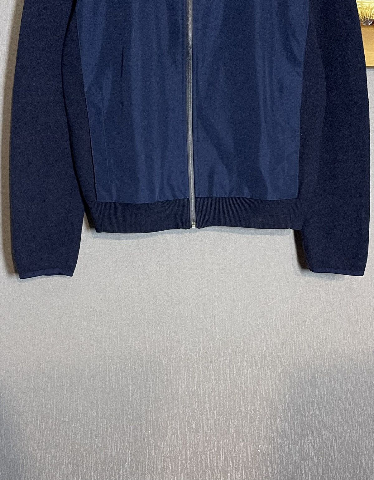 Lacoste Lacoste Nylon Light Hoodie Jacket Navy Zip Up RRP 280$ Size US M / EU 48-50 / 2 - 7 Thumbnail