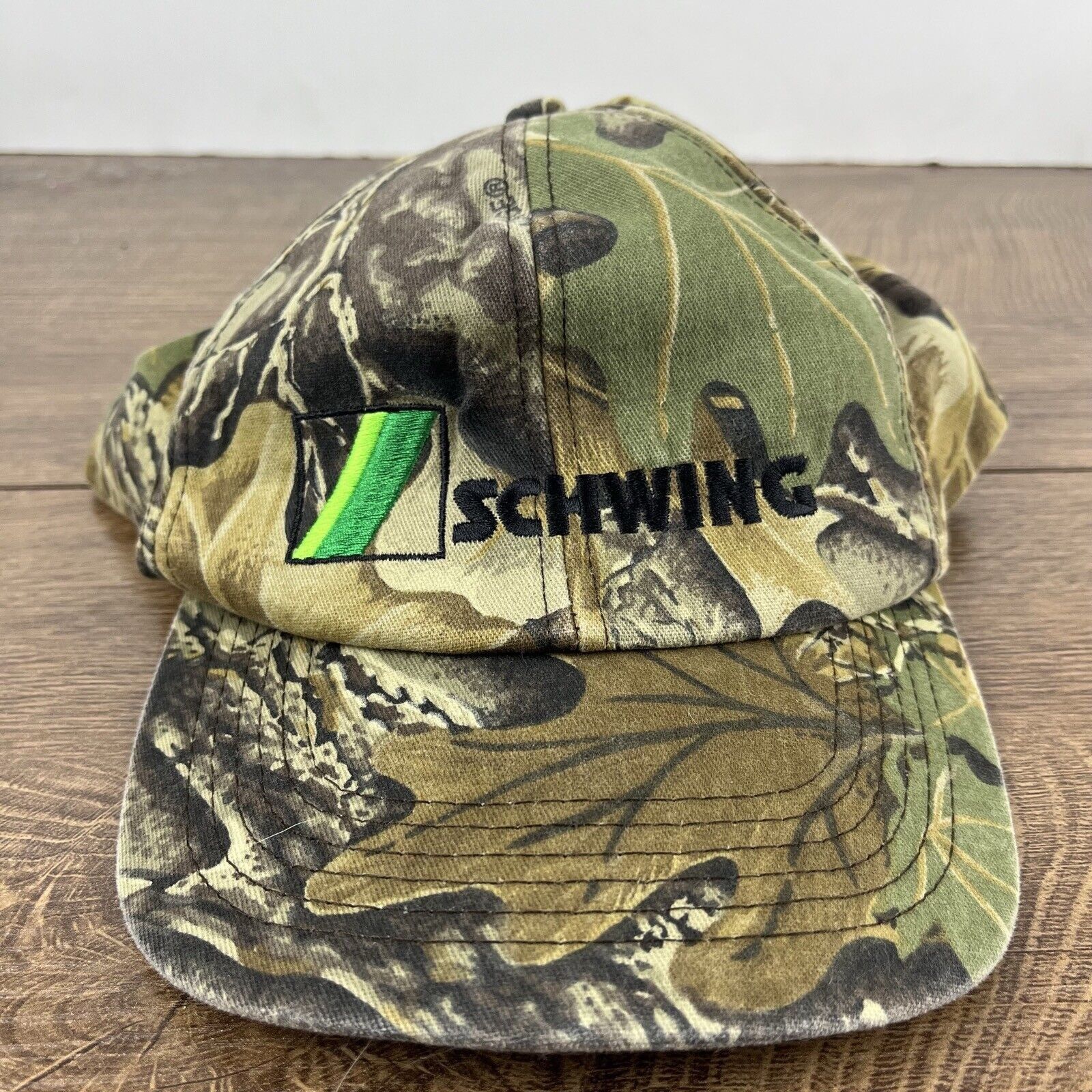 Other Schwing Hat Schwing Baseball Hat Green Camo Adjustable Hat G Size ONE SIZE - 5 Thumbnail
